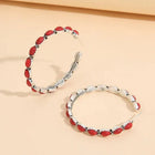 Boucles d'oreilles vintage en turquoise