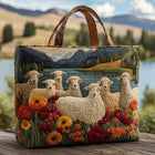 Sac Femme avec mouton au lac – Deux Tailles