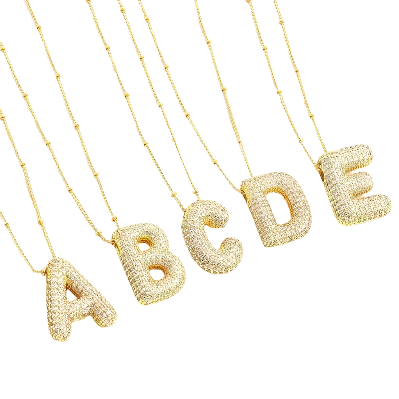 Collier Initial Élégant | Or