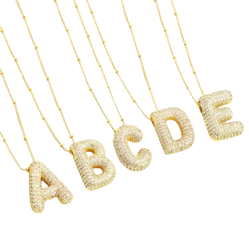Collier Initial Élégant | Or