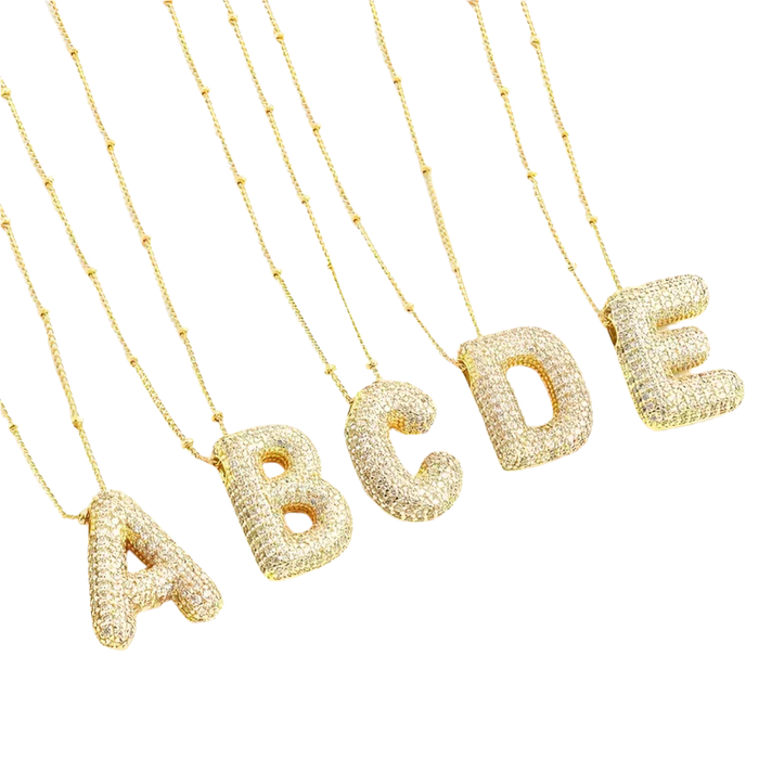 Collier Initial Élégant | Or