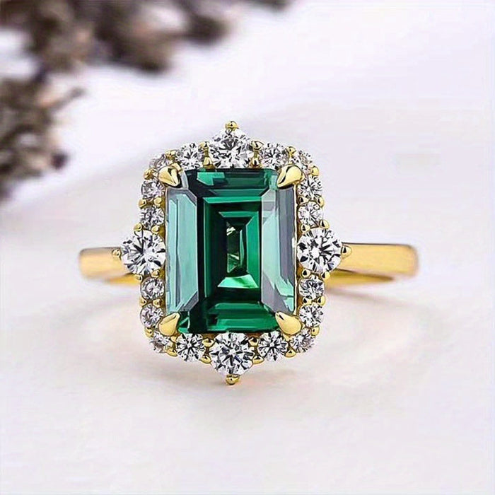 Bague Reine Émeraude