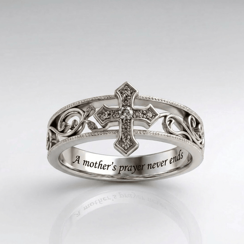 BAGUE DE PRIÈRE DE MÈRE