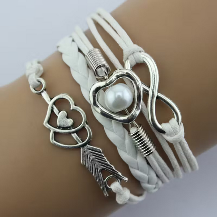 Bracelet Mode Rétro Arc de Cupidon