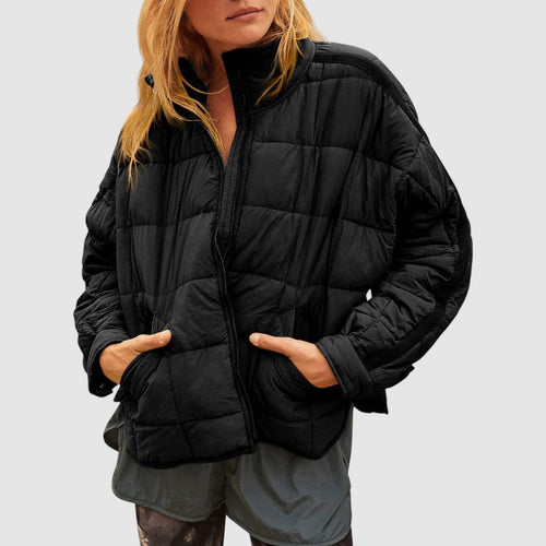 Gabriela - Veste légère et compacte matelassée à fermeture éclair