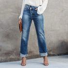 Katja | Jean droit classique pour femme