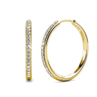 Boucles d'oreilles Pavé Diana | Or