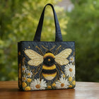Sac artisanal abeille, marguerites et étoiles – Élégant et Pratique