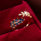 Bague en Or Saphir Vivant