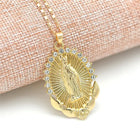 Collier avec pendentif de la Vierge Marie