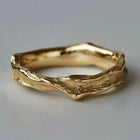 Bague en or forgé vintage