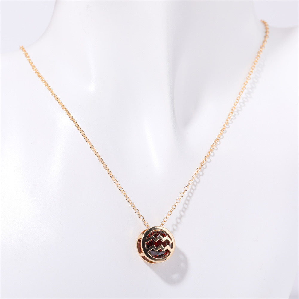 Collier Zodiaque Double Face
