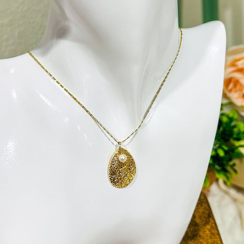 Collier Marina avec des perles en forme de goutte