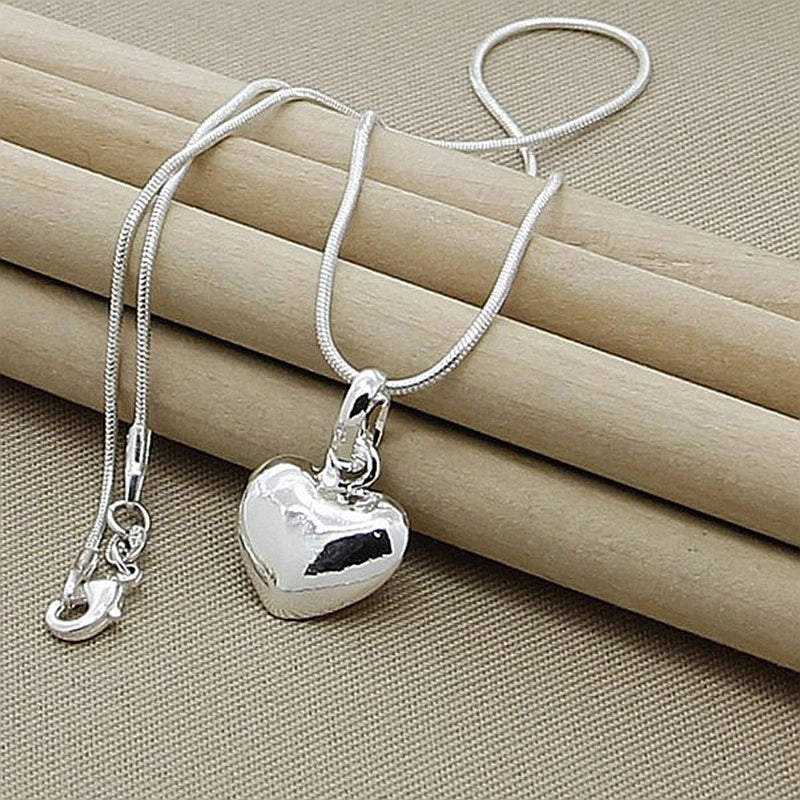 Collier Cœur en Argent
