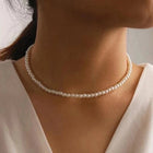 Collier de perles en argent