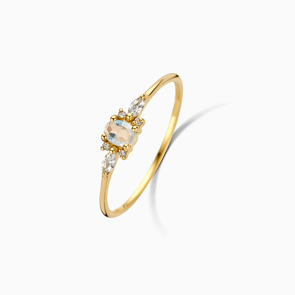 Bague Pierre de Lune Musa | Or