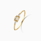 Bague Pierre de Lune Musa | Or