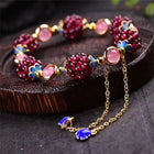 Bracelet en Pierre Grenat