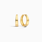 Boucles d'oreilles en anneau Gia | Or