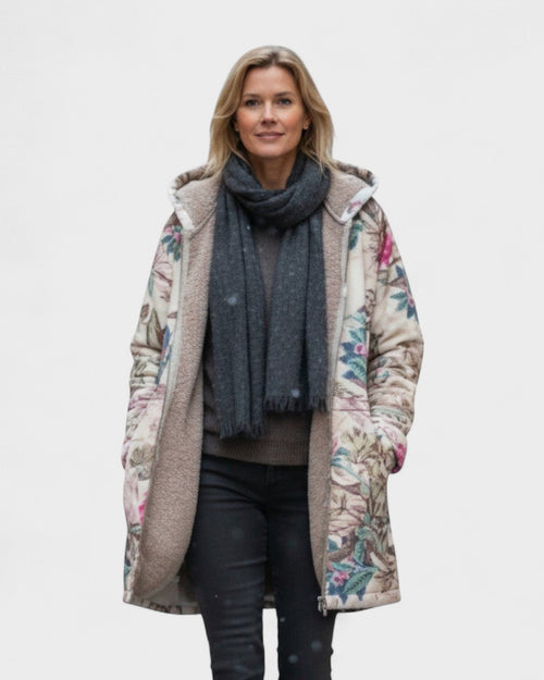 Ivy - Veste Fleece Botanique Pastel