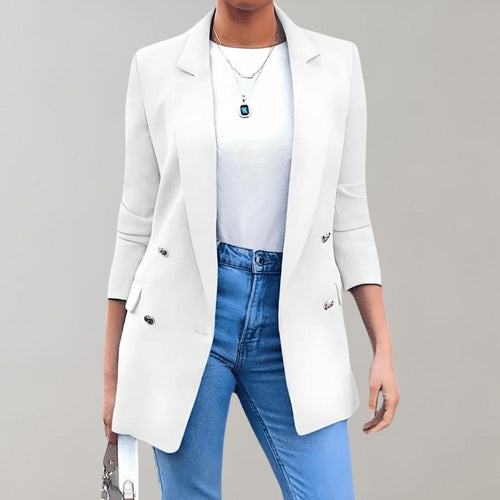 Francesca | Blazer classique à coupe ajustée pour femme