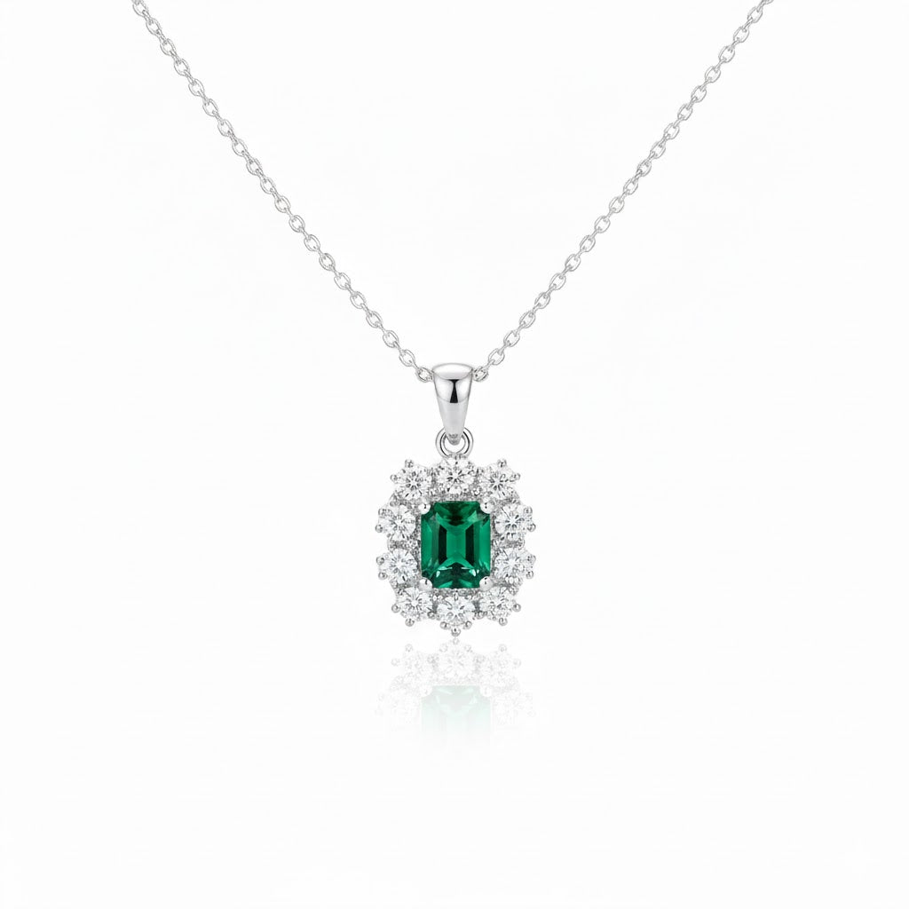 Collier Émeraude Serena