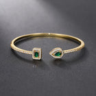 Bracelet Émeraude Brillante