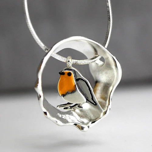 Collier Oiseau Délicat