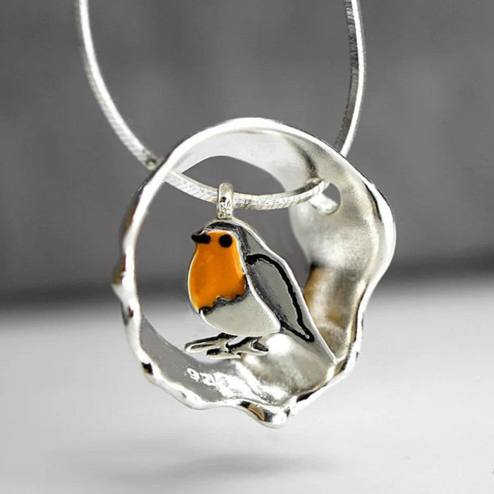 Collier Oiseau Délicat