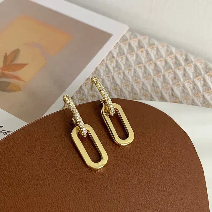 Boucles d'oreilles pendantes élégantes Olivia