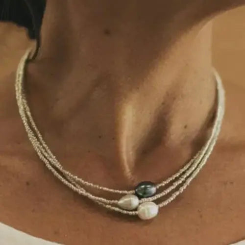 Collier de Perles Naturelles