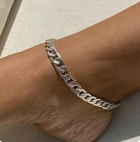 Bracelet de cheville avec chaîne pour les vacances à la plage