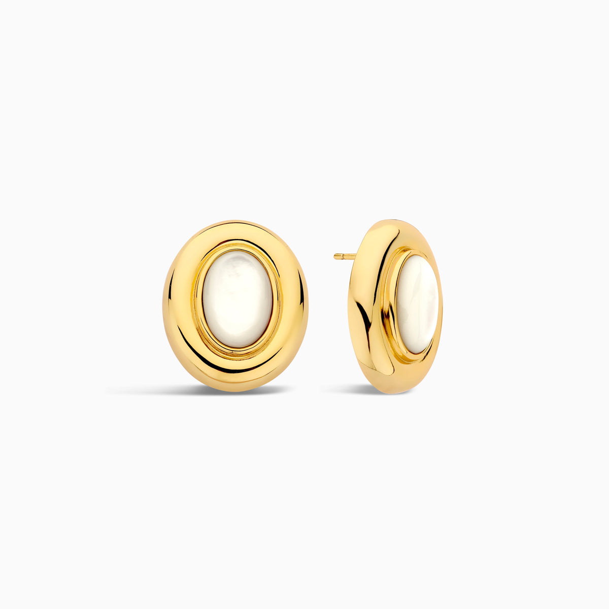 Boucles d'oreilles Perle Giselle | Or