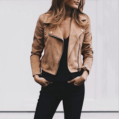 Cosima | Veste courte décontractée avec doublure chaude pour femme