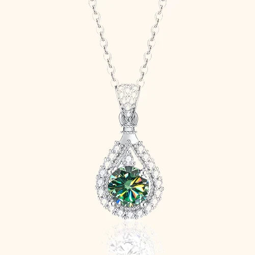 Collier Émeraude Élégant