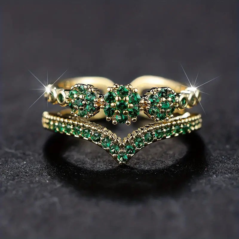 Bague Émeraude Enigme