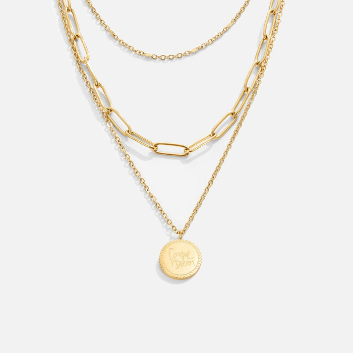 Collier à plusieurs couches avec des pièces Janie