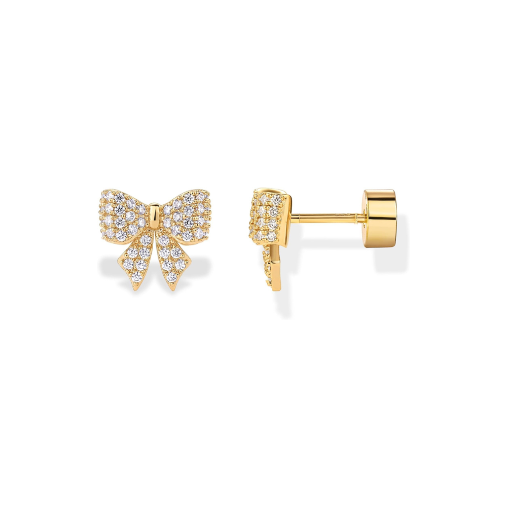 Boucles d'oreilles Nœud | Or