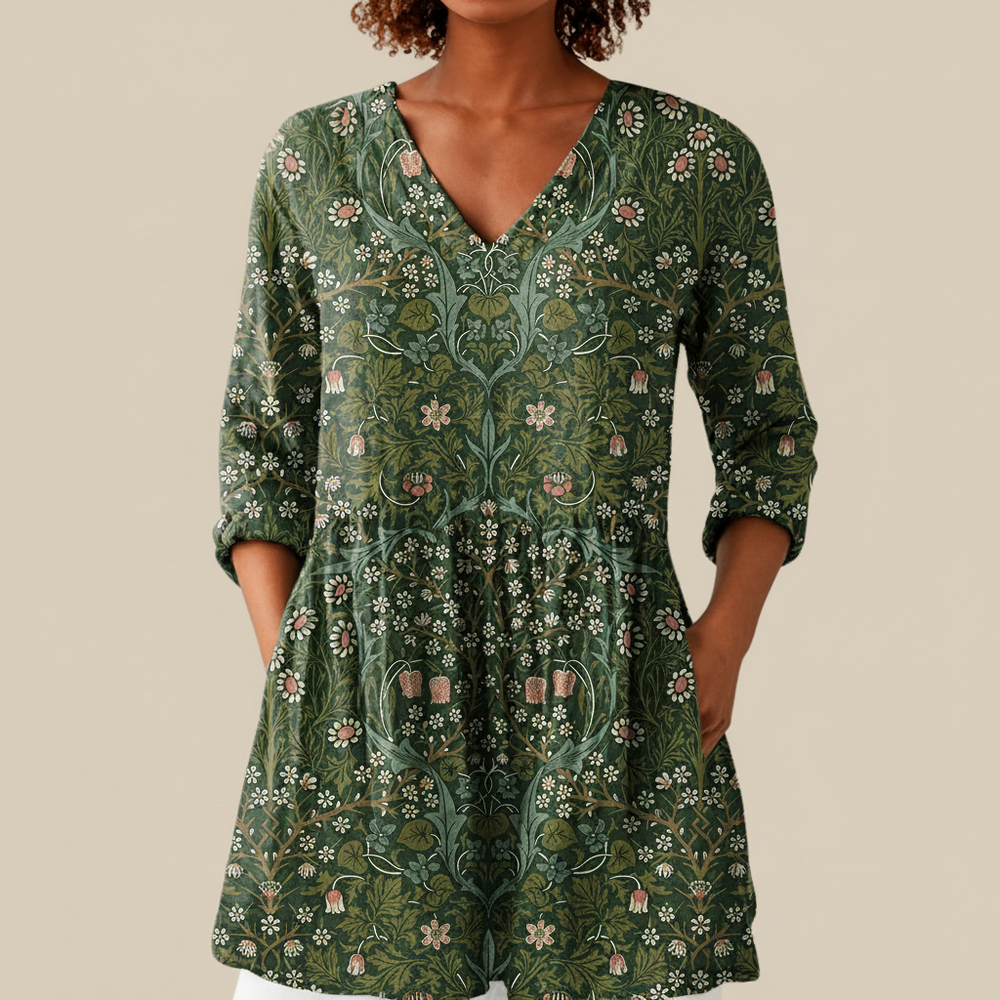 Skye - Blouse longue imprimée