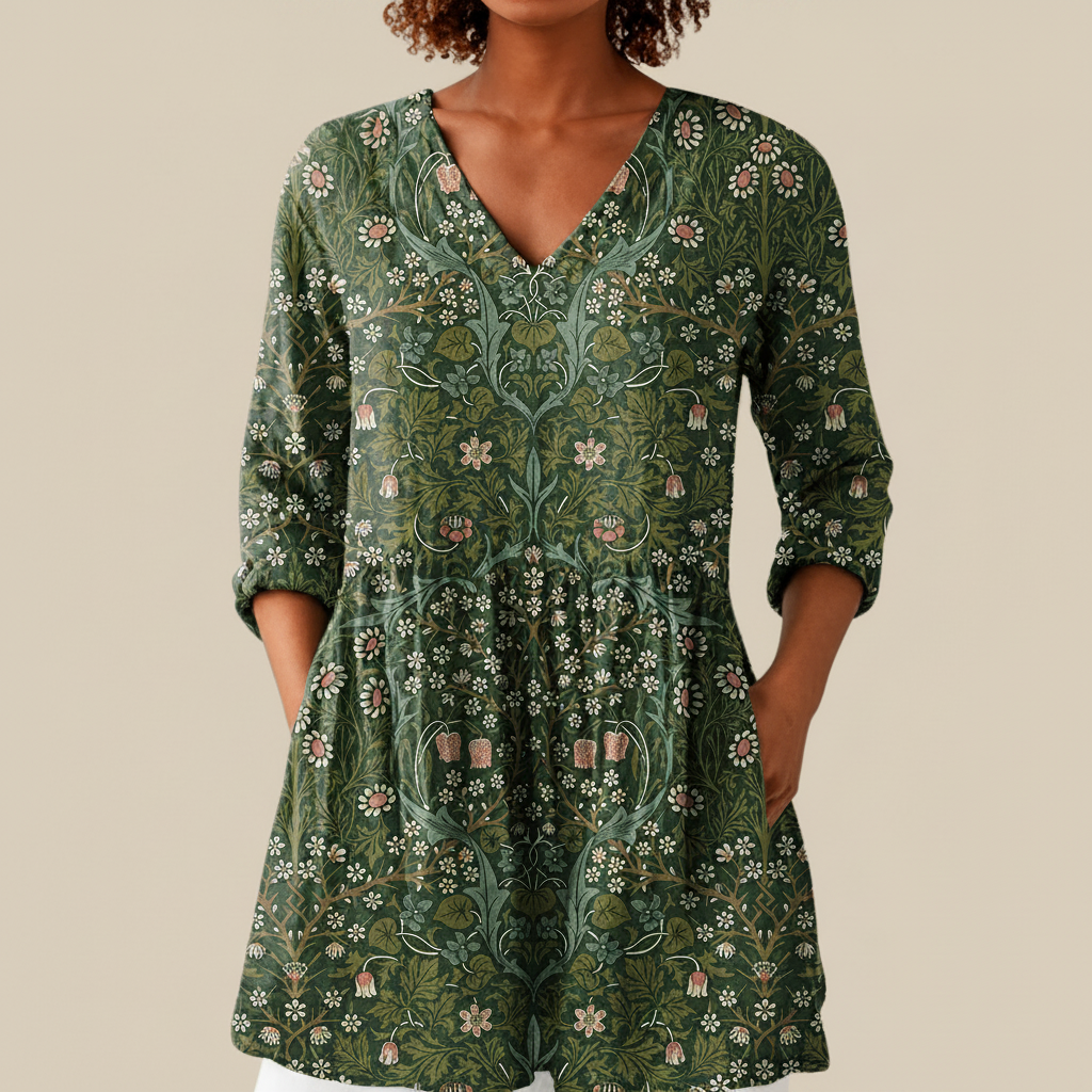 Skye - Blouse longue imprimée