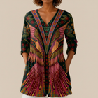 Mila - Blouse longue imprimée
