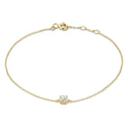 Bracelet Cléa Pierre Moissanite | Or