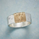 Bague Vintage Or et Argent