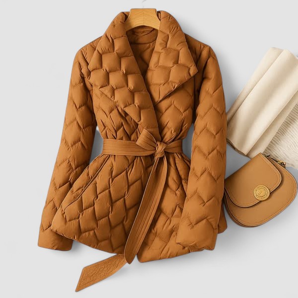 Sophia - Manteau Duveteux Chaud et Élégant