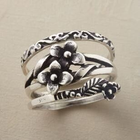 Bague Vintage avec Fleur