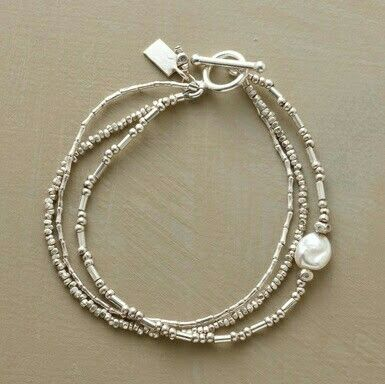 Ensemble de bracelets vintage avec perles