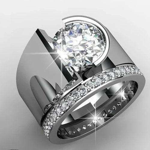 Bague Argent Vintage Élégante