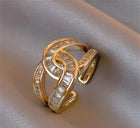 Bague élégante avec nœud