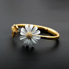 Bracelet Vintage Or Marguerite & Abeille