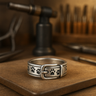 Bague Collier Joli et Élégant Inspiré par les Chiens